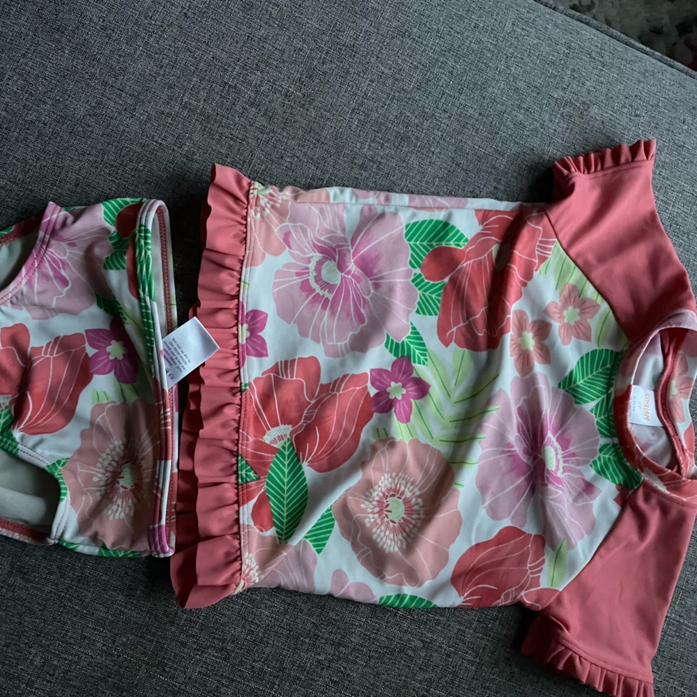 2t Gymboree two piece swimsuit